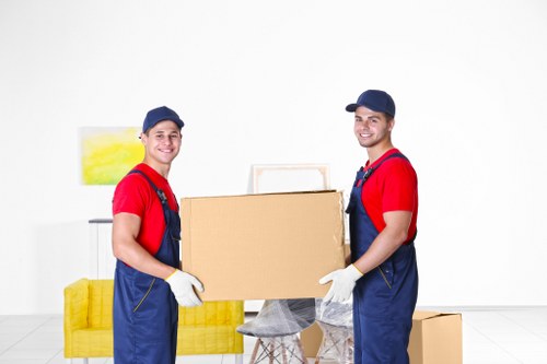 Man and van vehicle ready for a local move in Croydon
