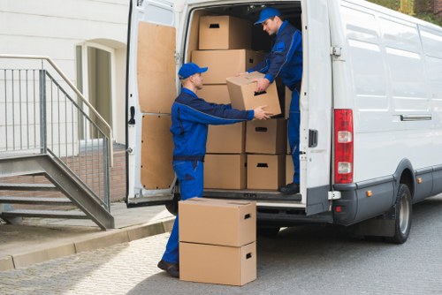 Removal van service for a local move in Croydon