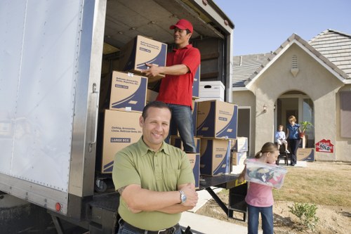 Team preparing a local Croydon removals service with careful packing and organisation